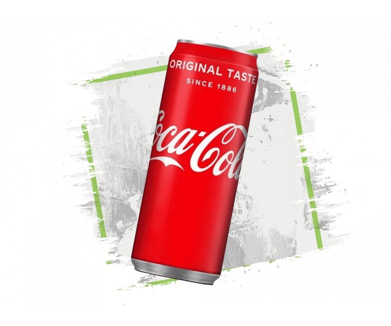 Coca-Cola Original (Польша) в банке 0,33л